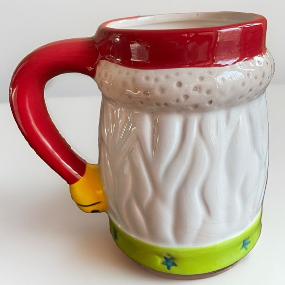 SANTA Just For You By Megatoys 18 Oz Christmas Coffee Mug - Picture 2 of 3